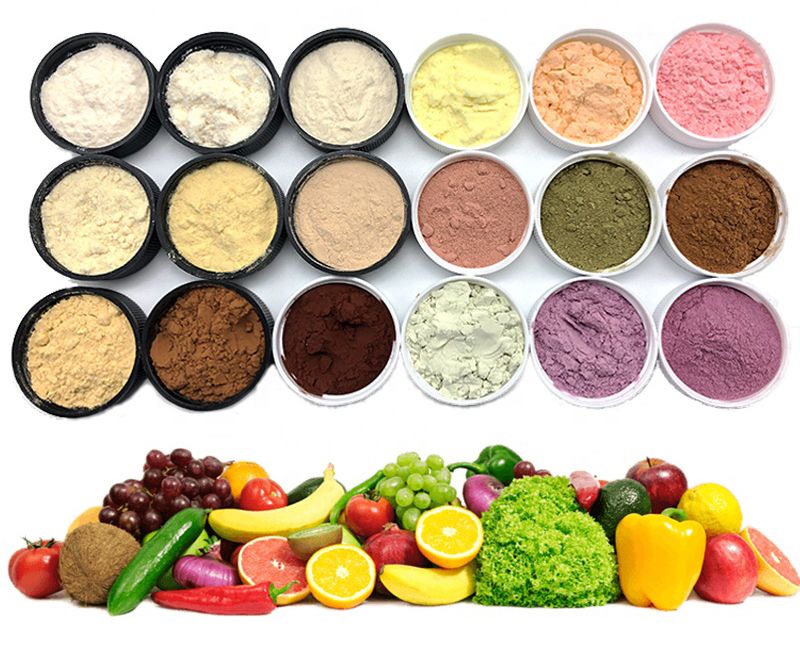 Powders freeze fruits vegetables edible avni